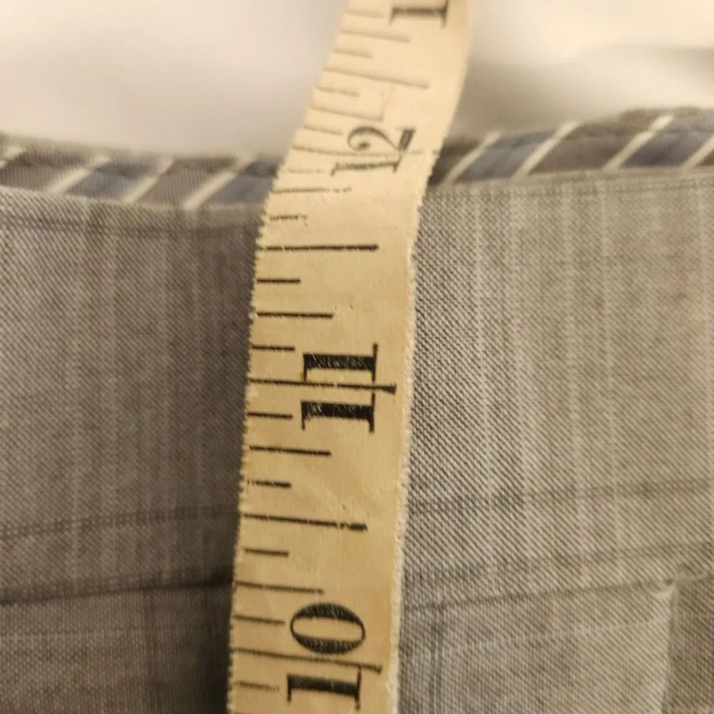 NWT Banana Republic Gray Tailored Fit Dress Pants‎ Mens 35x32